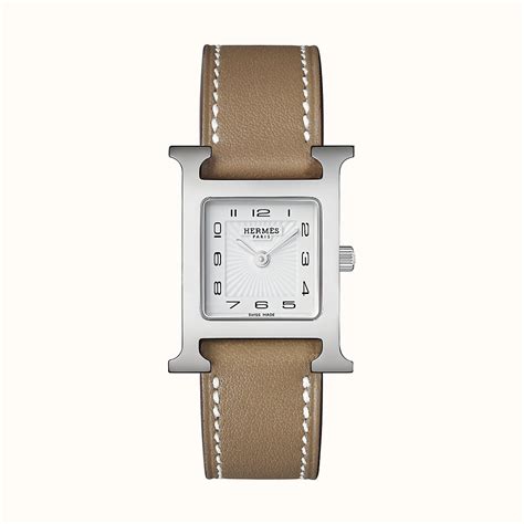 hermes heure h watch strap|hermes unisex 21010.